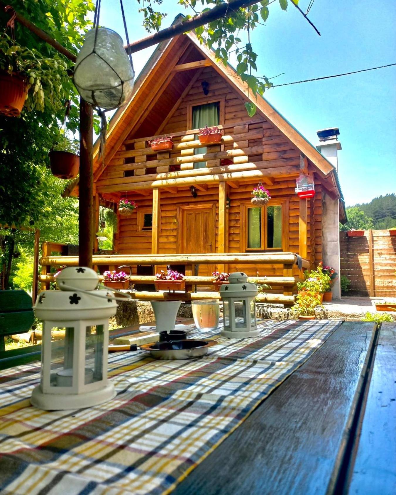 Brvnara Borovik Villa Cetinje Buitenkant foto
